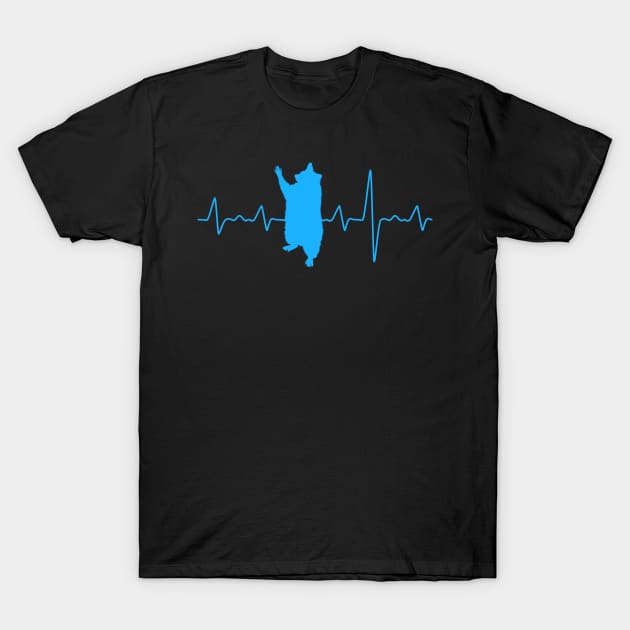 Frequency Pulse Raccoon T-Shirt by shirtsyoulike